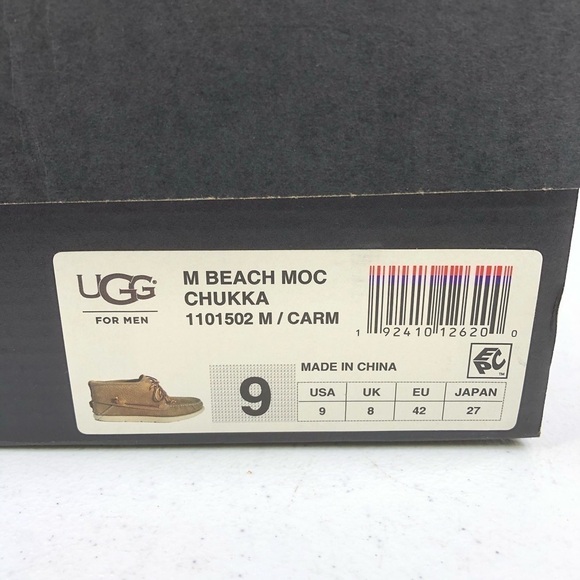 Ugg BEACH MOC CHUKKA Boots TRUE Carmel LEATHER - Picture 8 of 8